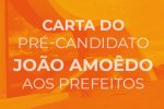 Carta do pré-candidato João Amoêdo aos prefeitos