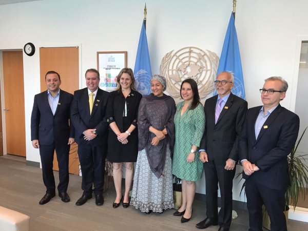 Prefeitos da FNP formalizam convite para que secretário-geral da ONU participe do 5º EMDS