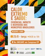 Calor extremo e saúde: gestores discutem respostas municipais às mudanças climáticas em Campinas