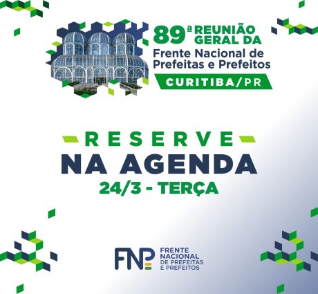 89ª RG: Programação atualizada no debate das políticas públicas