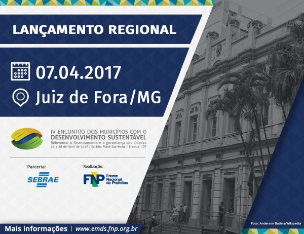 Juiz de Fora sedia Lançamento Regional do IV EMDS em Minas Gerais