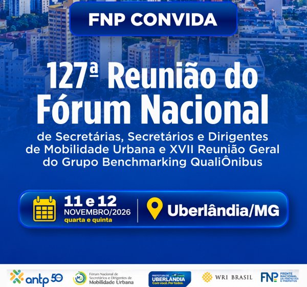 Uberlândia recebe fórum nacional de mobilidade urbana com prefeitos e especialistas