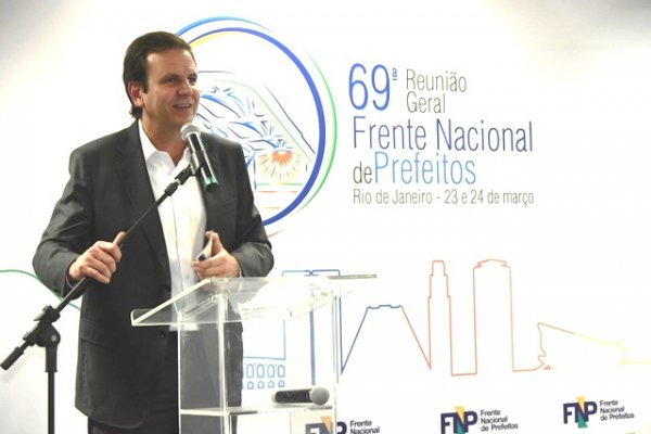 Prefeito Eduardo Paes fala sobre os Jogos Olímpicos no Rio de Janeiro
