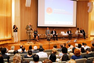 Prefeito Marcio Lacerda participa do lançamento do projeto  Rio 2016: Olimpíadas dos Direitos da Criança e do Adolescente, no auditório do Museu do Amanhã, no Rio de Janeiro/RJ 