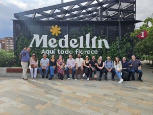 Delegação em Medellín