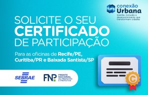 Oficinas Conexão Urbana: Saiba como emitir seu certificado de participação