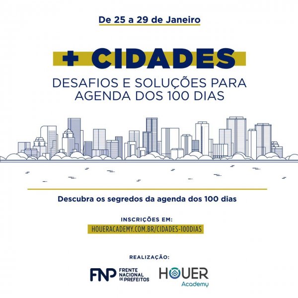 FNP e Grupo Houer promovem evento para potencializar ações da agenda municipal dos 100 dias