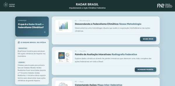FNP apresenta Radar Brasil durante 3ª reunião do grupo de monitoramento do Programa Mutirão Brasil