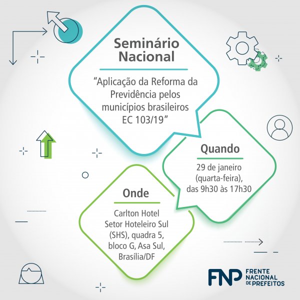 FNP altera local de seminário sobre reforma da previdência