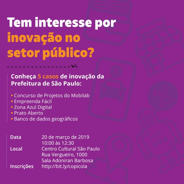 Prefeitura de São Paulo lança programa para promover inovação no setor público