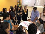 No dia 5, profissionais e estudantes de arquitetura, urbanismo e engenharia conheceram o conceito do projeto e colocaram em prática o aprendizado, desenhando alternativas para a avenida Carlos Gomes.