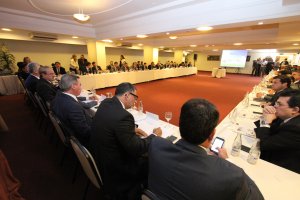 Prefeitos participam de reunião em Brasília sobre o Pacto Federativo