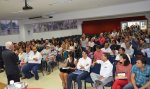 Ministro Mangabeira Unger realiza palestra em Carapicuíba (SP)