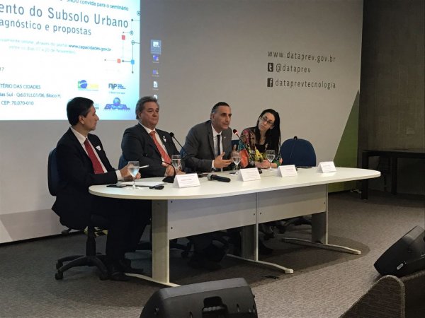Ministério das Cidades realiza seminário sobre ordenamento do subsolo urbano