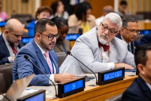 Ildo Gusmão e o embaixador Antônio Francisco da Costa e Silva Neto, MCid