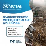 Consórcio Conectar doa itens médico-hospitalares a Petrópolis