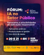 Goiânia recebe seminário sobre uso responsável de Inteligência Artificial no setor público