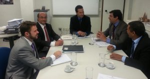 Em reunião com o prefeito de Bagé (RS), Dudu Colombo, representantes da Receita Federal confirmam participação no III EMDS