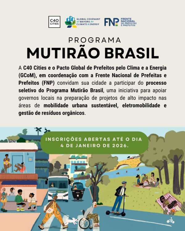 Inscreva-se no Programa Mutirão Brasil